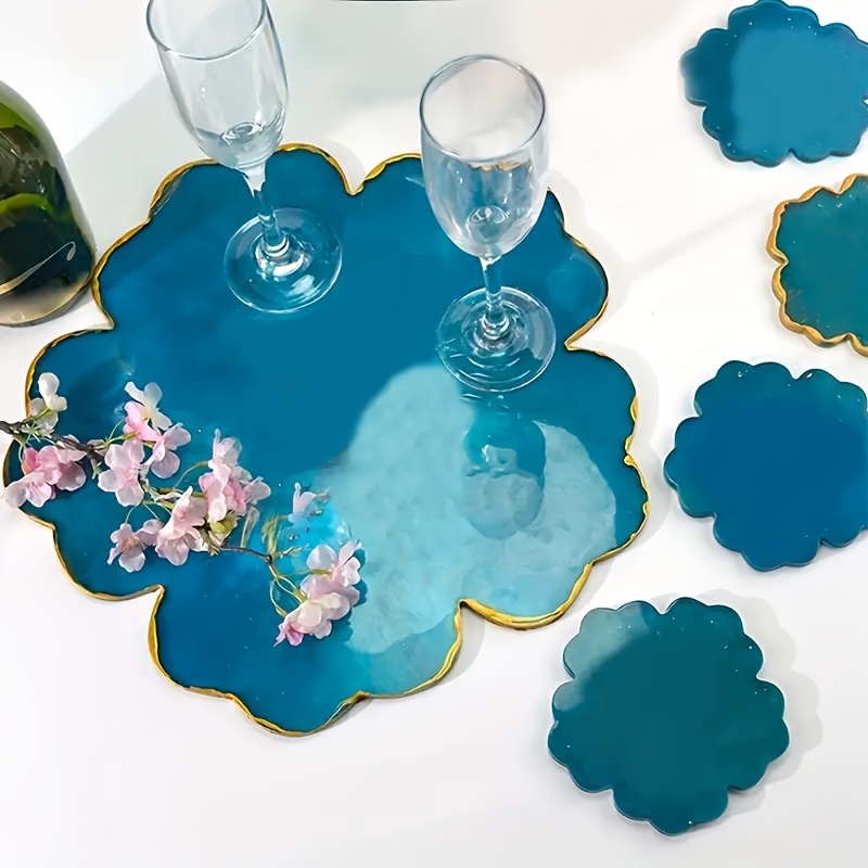 Resin Art Mould - Set di 5 Stampi in Silicone