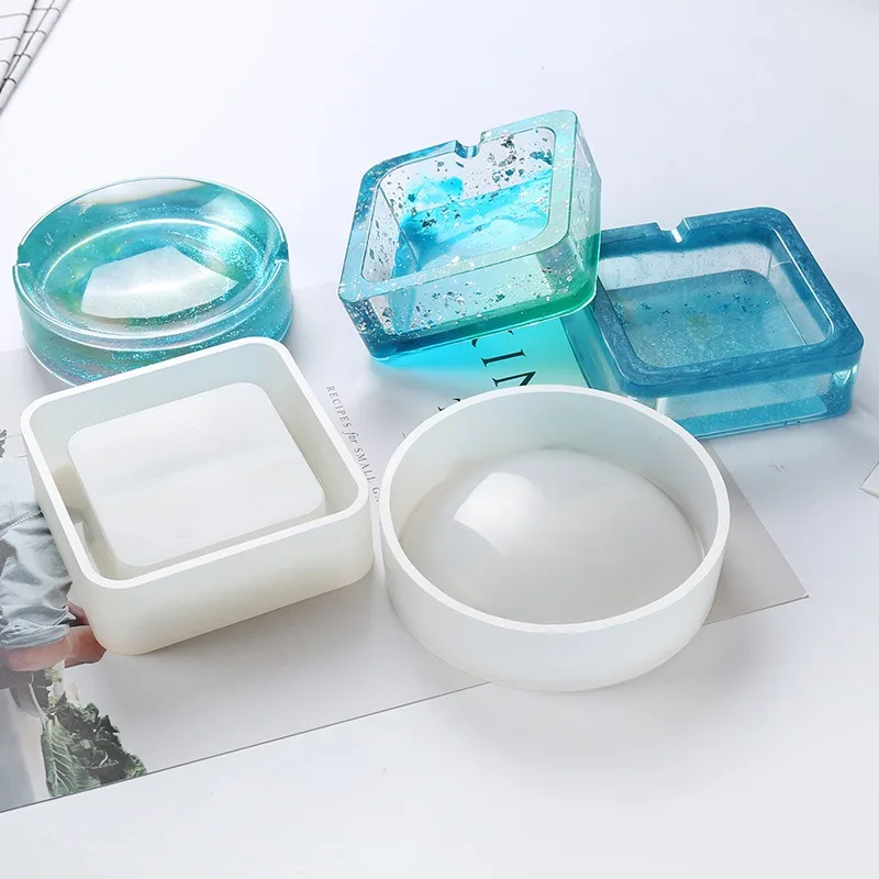 Resin Art Heart - Stampo in silicone posacenere stampo in