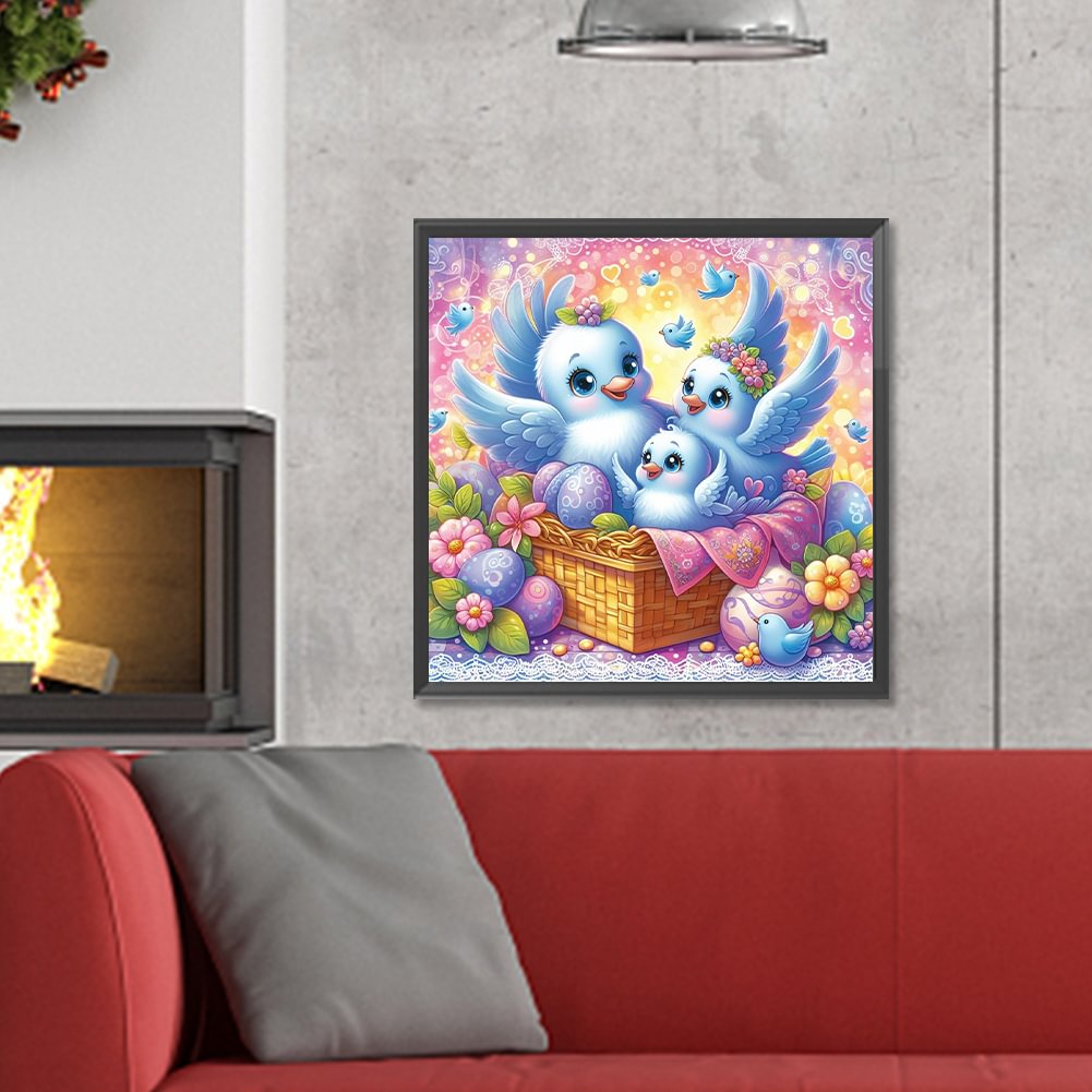 Resin Art Kit - Pittura diamante Famiglia Natale Padre Polvere