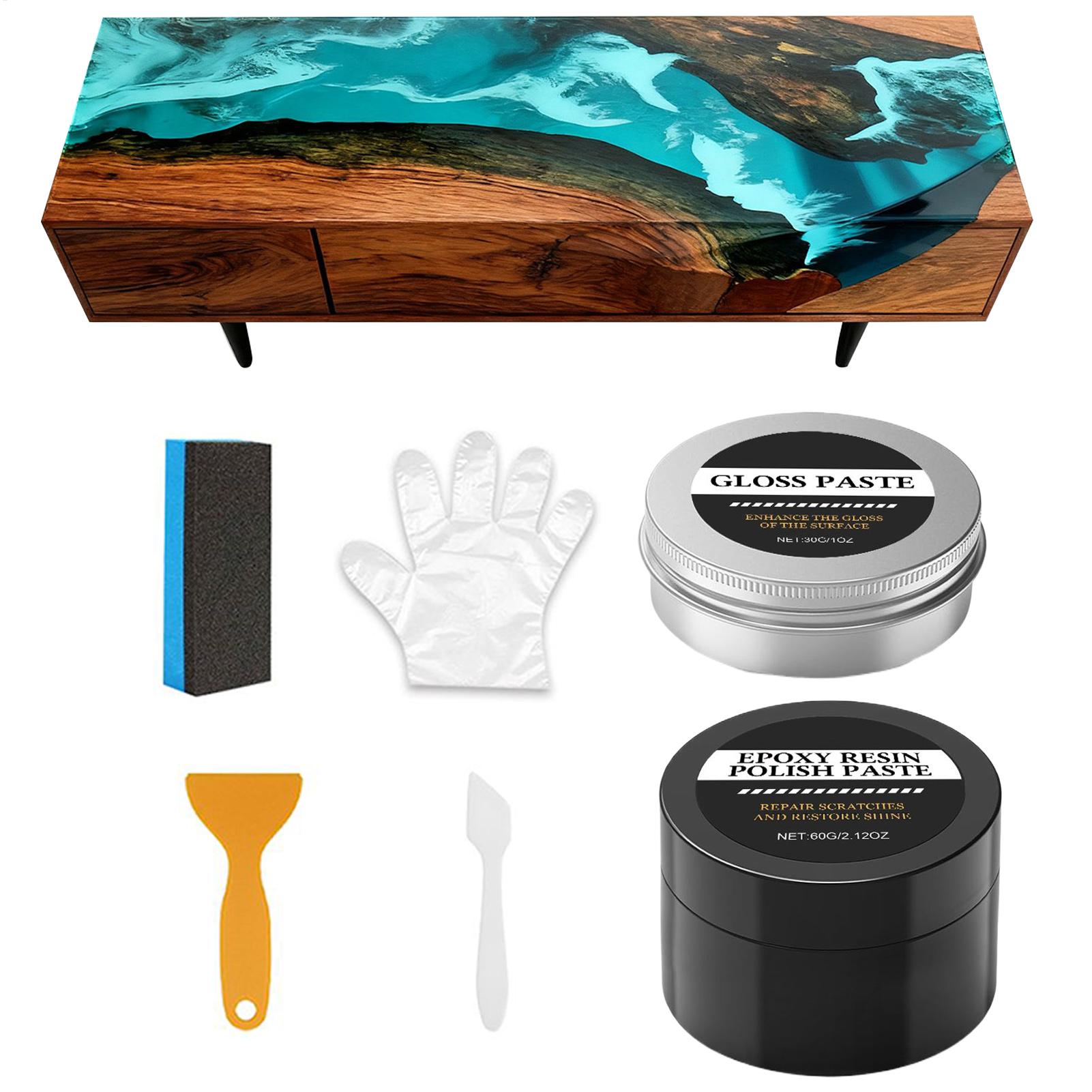 Resin Art Work - Kit per lucidatura in resina epossidica