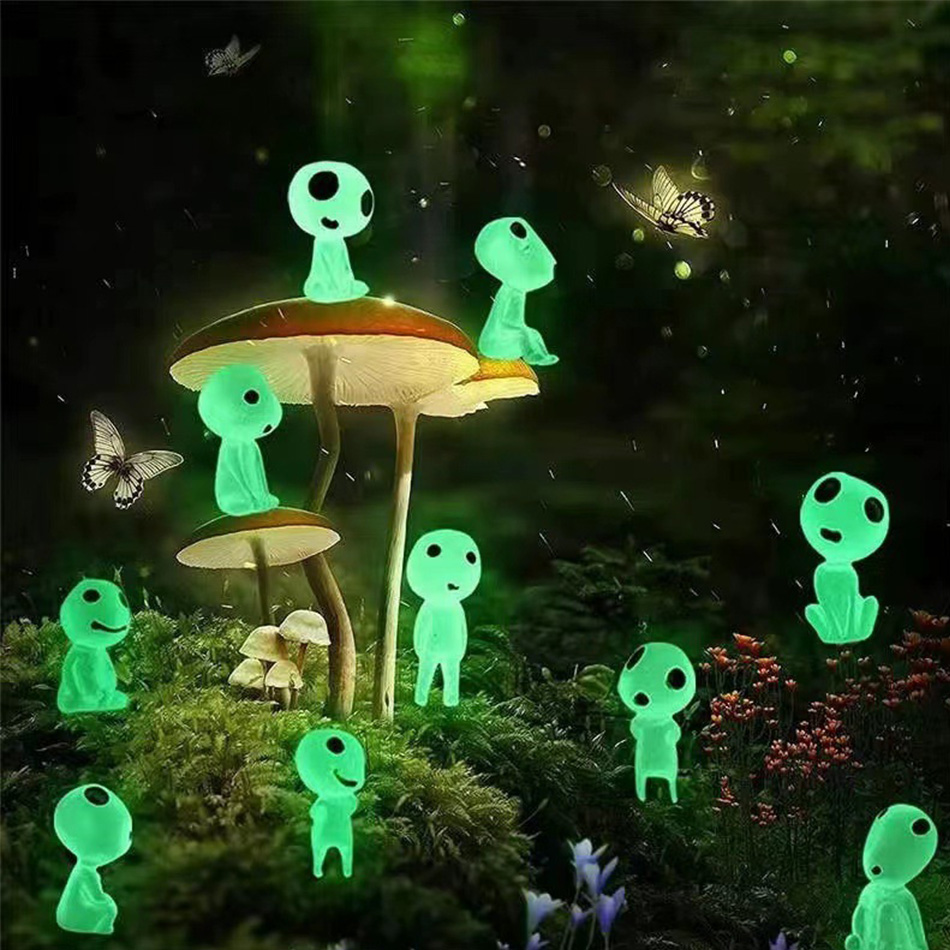Resin Art Tree - 10 pezzi di spiriti dell'albero luminosi