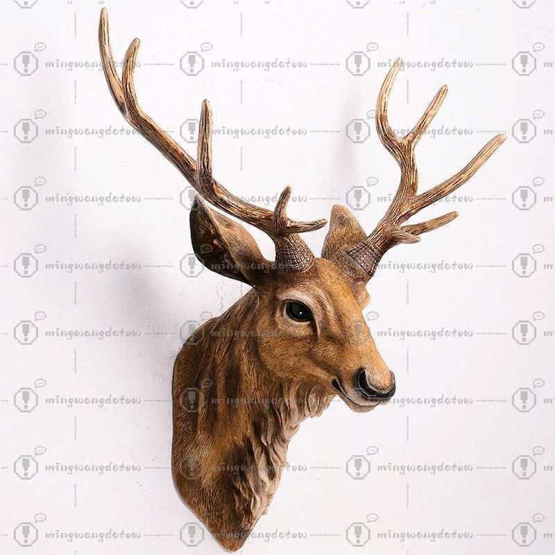 Resin Art Handmade - Testa di Cervo Finta da 17