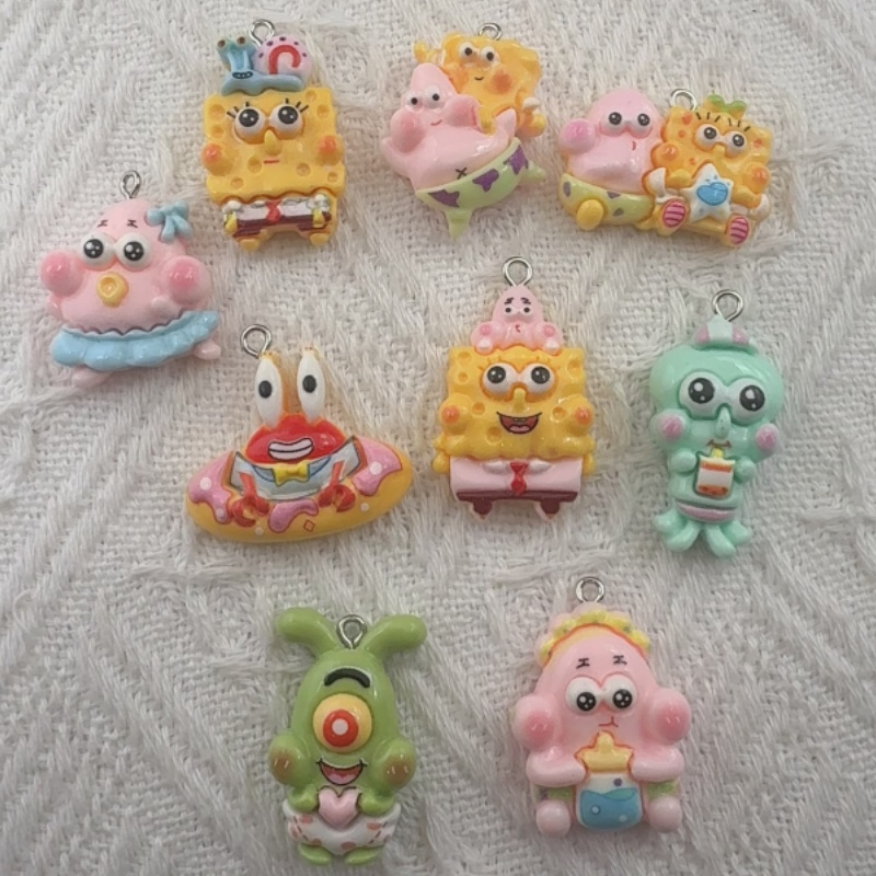 Resin Art Essentials - 10 pendenti in resina a forma