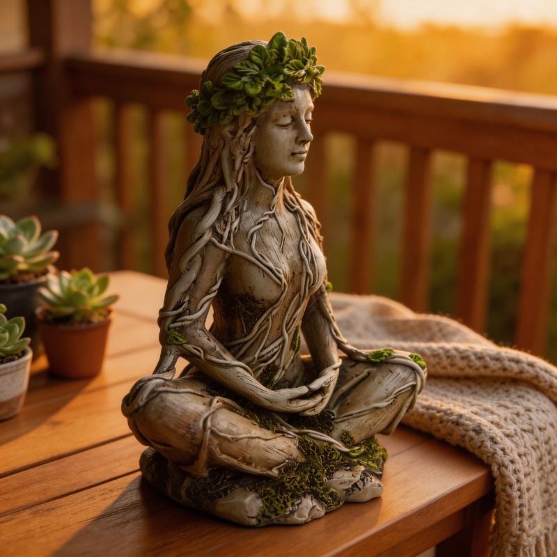 Resin Art Sculptures - Statua in Resina Spirito degli Alberi