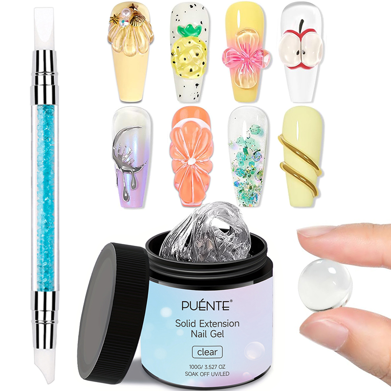 Resin Art Pen - PUENTE 100g Gel per unghie trasparente