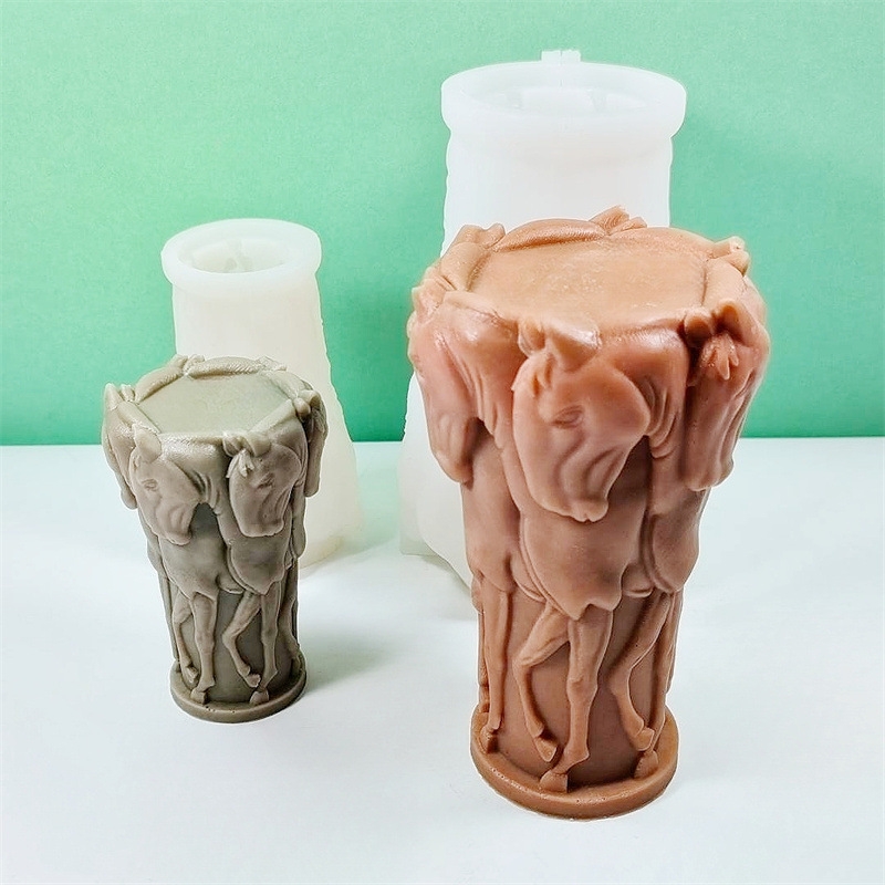 Herd Horse Statue Candle stamp - Resin Art Sculptures recensione e prezzo