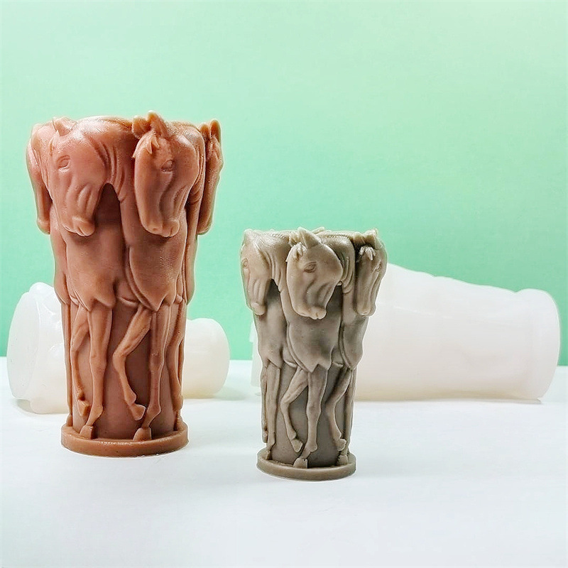 Herd Horse Statue Candle stamp - Resin Art Sculptures recensione e prezzo