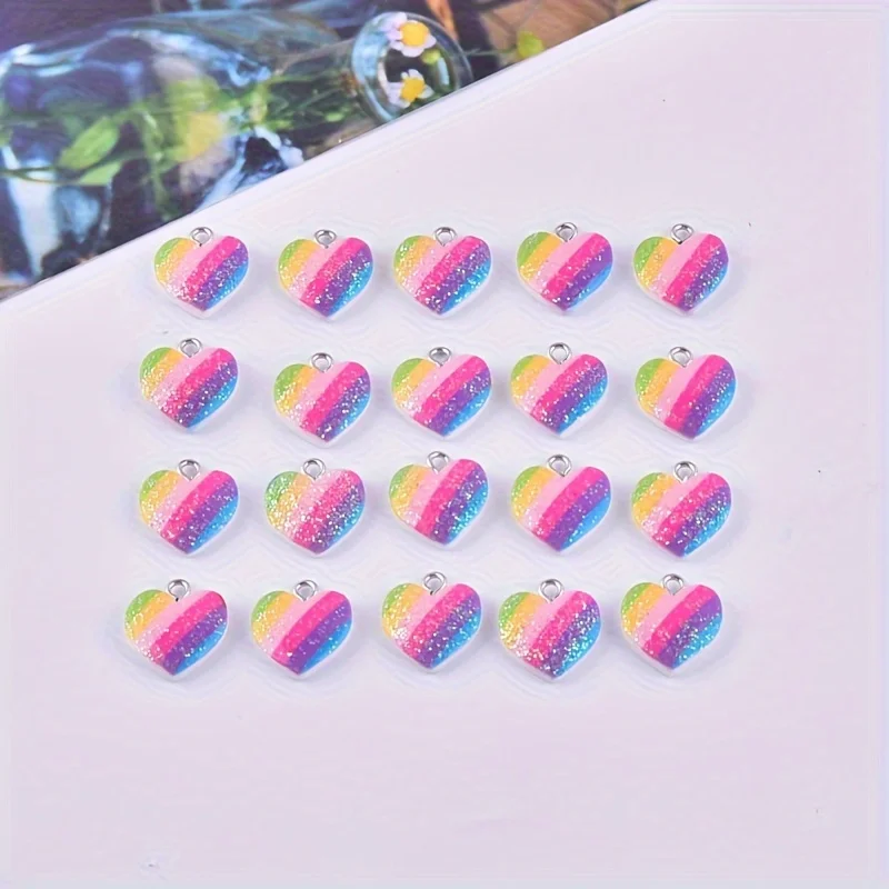 10 Pezzi Ciondoli a Cuore in R - Resin Art Essentials recensione e prezzo