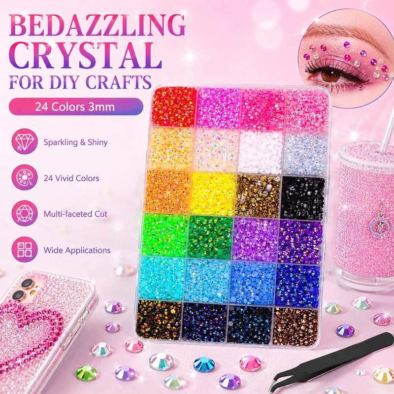 10000 Pezzi Strass in Resina F - Resin Art Pen recensione e prezzo