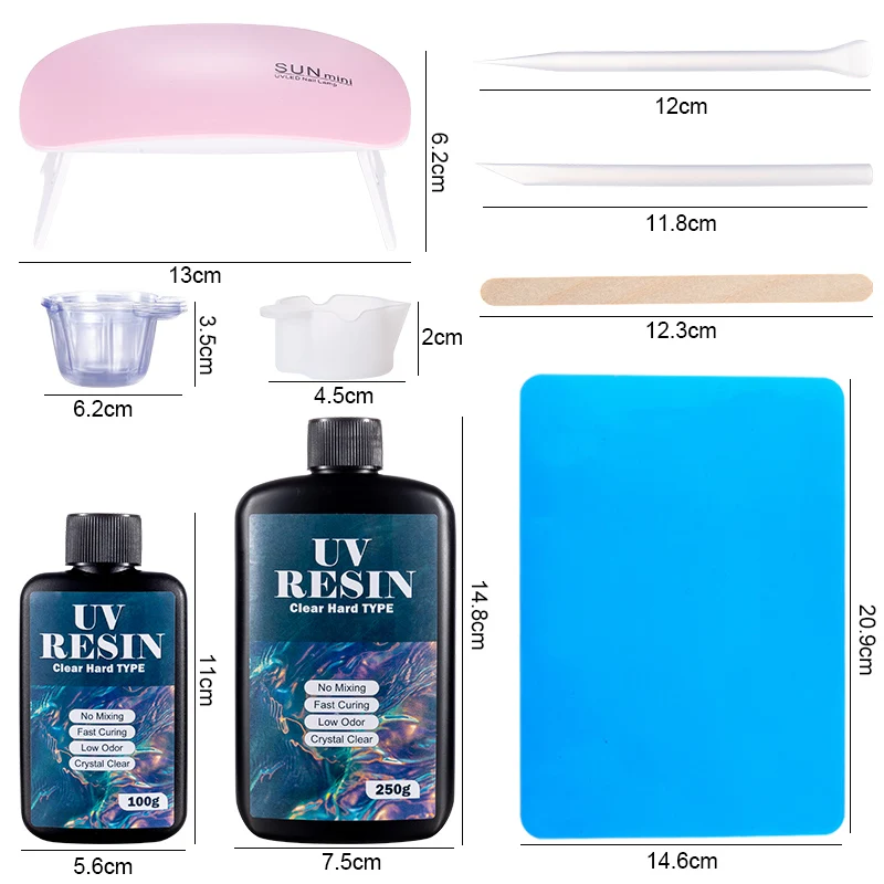 Kit di colla dura in resina UV - Resin Art Work recensione e prezzo