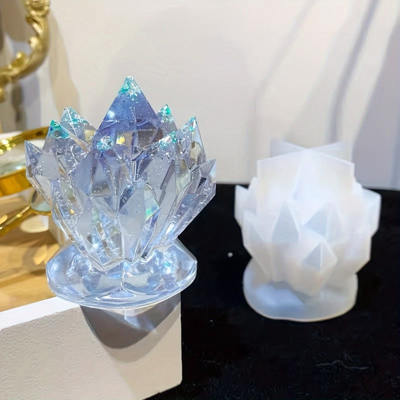 1pcCristallo Cluster Decorativ - Resin Art Mould recensione e prezzo