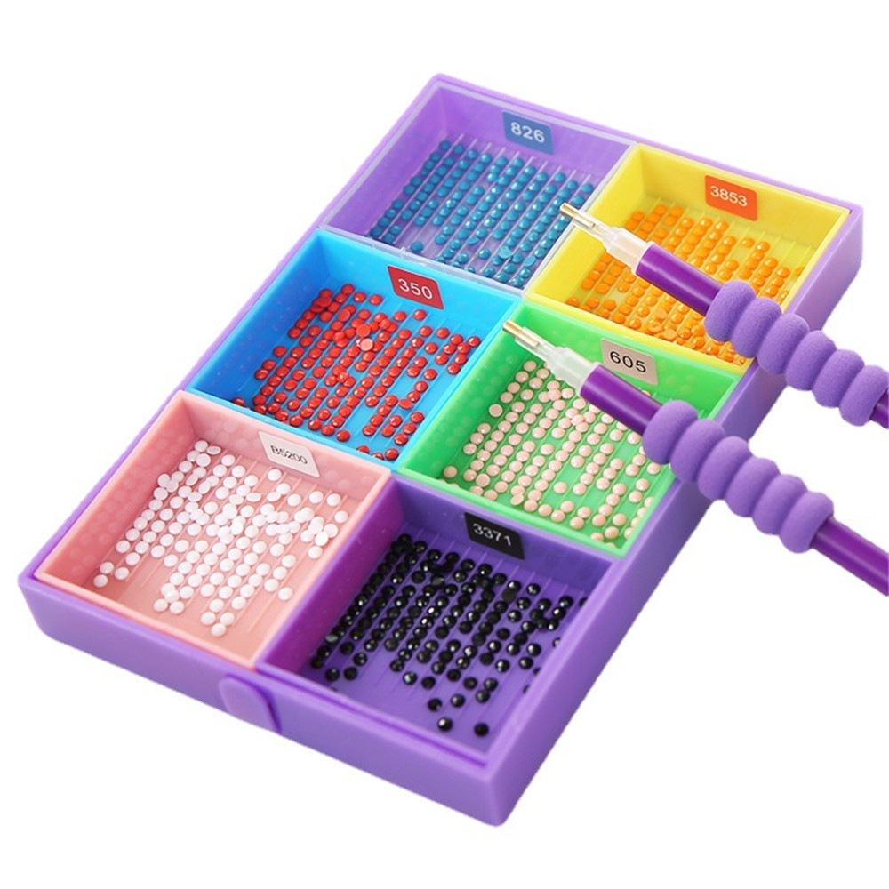 6 Grid Palette vassoio per pit - Resin Art Heart recensione e prezzo
