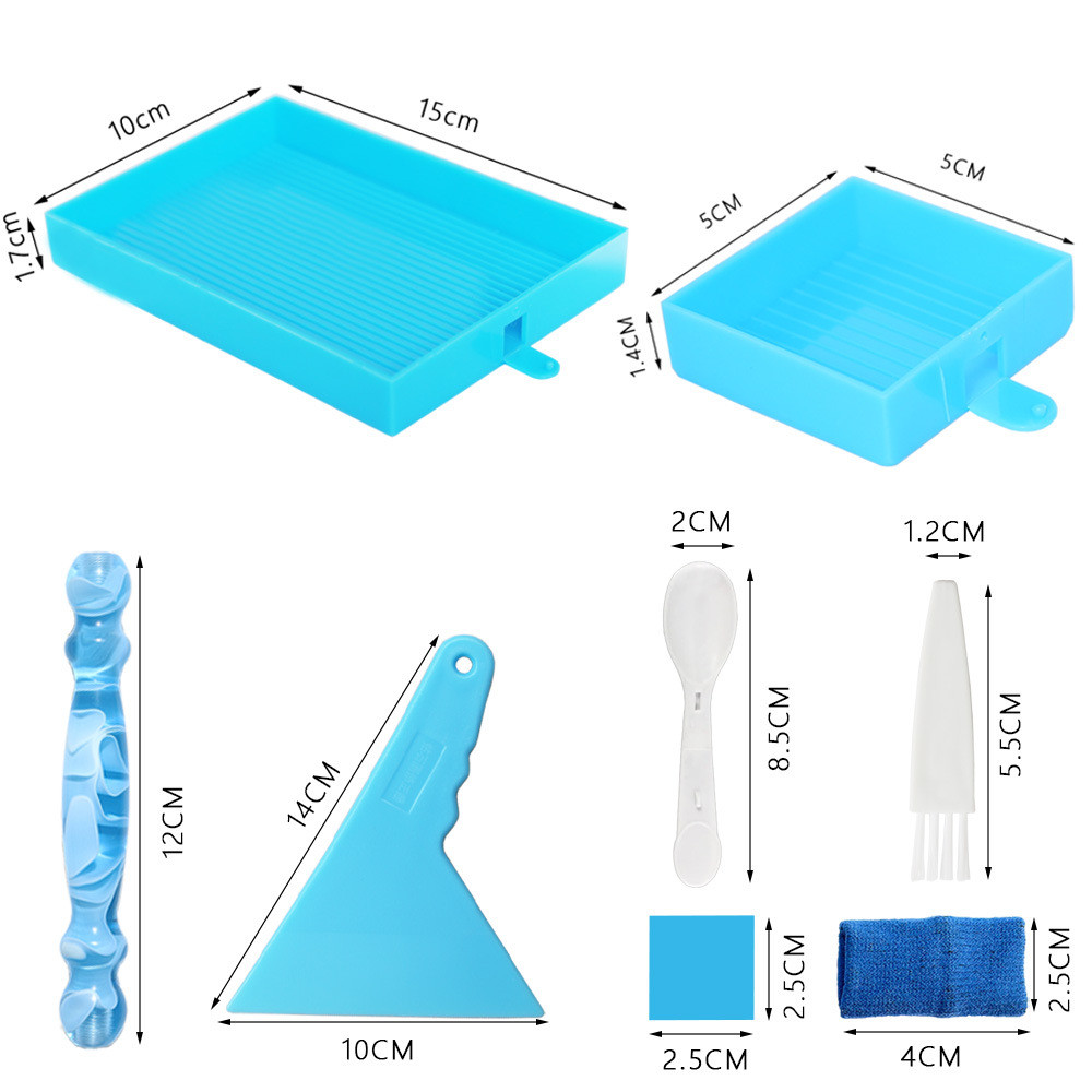 6 Grid Palette vassoio per pit - Resin Art Heart recensione e prezzo