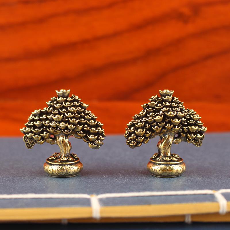 Ornamento Vintage in Ottone a  - Resin Art Tree recensione e prezzo
