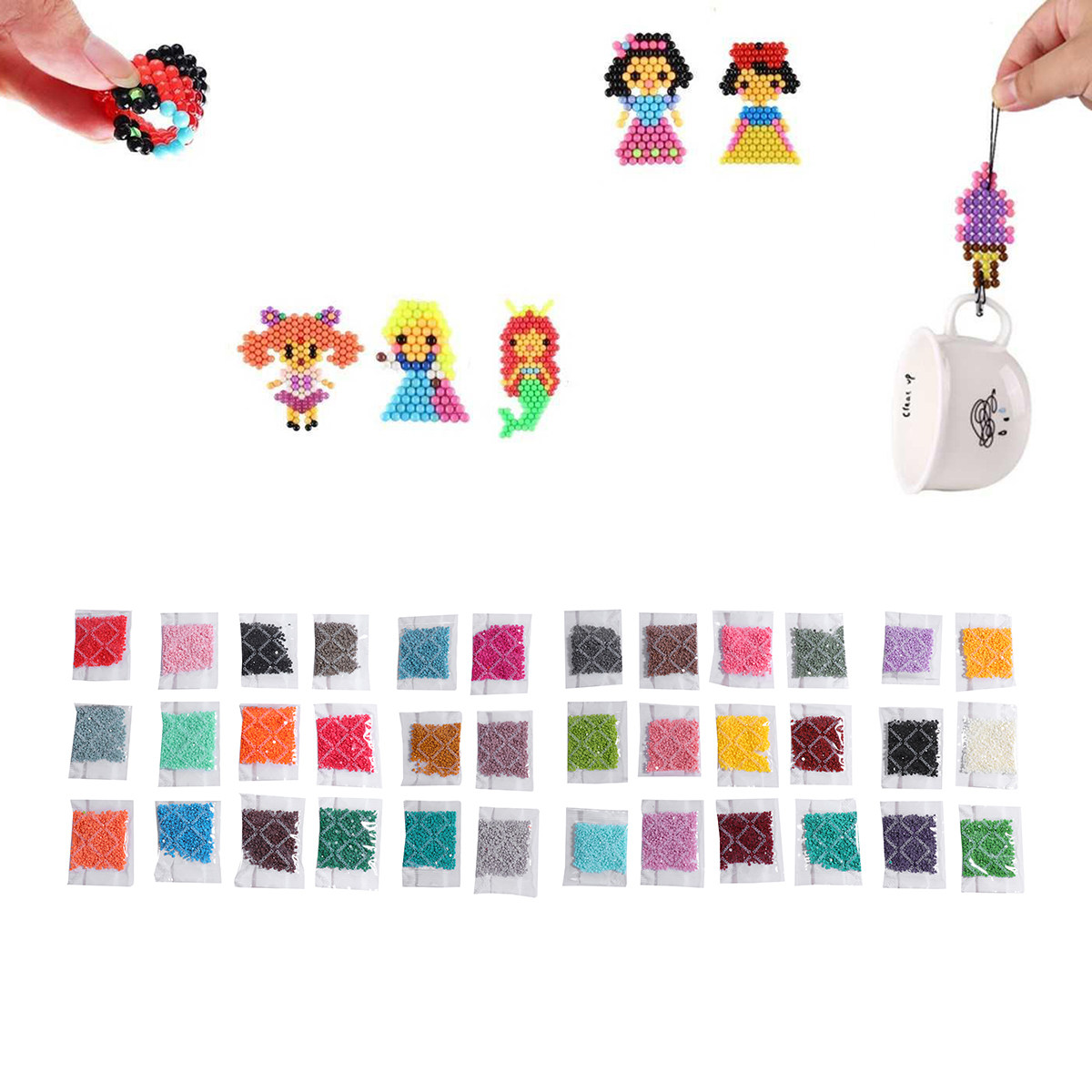 Set di 36 strass in resina a f - Resin Art Kit recensione e prezzo